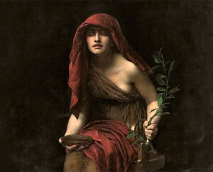 Priestess of Delphi by John Collier